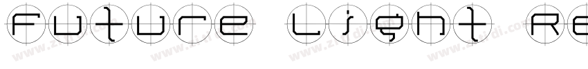 Future Light Reguar字体转换